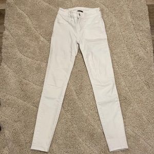 American Eagle White Jeggings